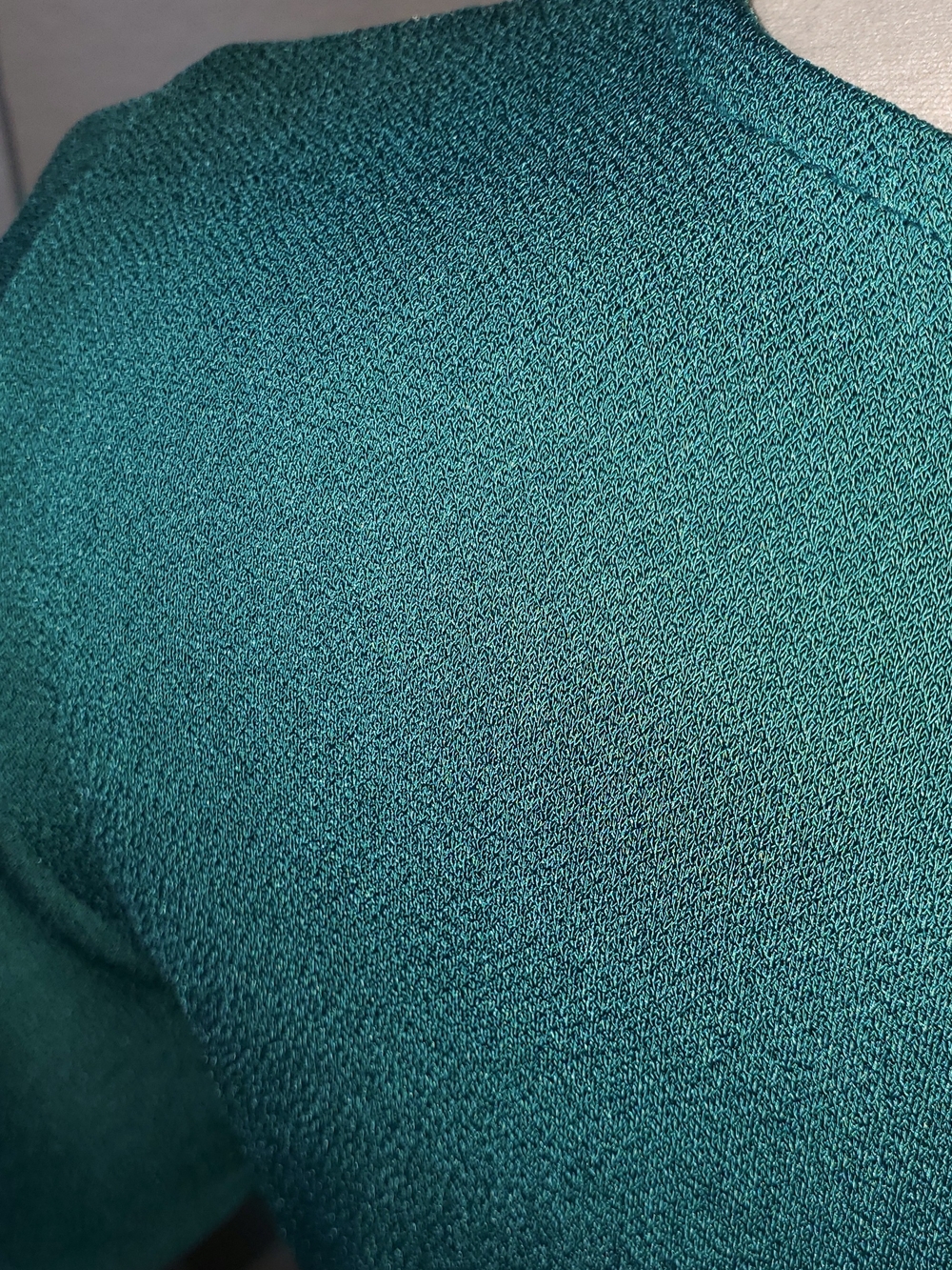 Christopher & Banks Teal Ruffle Top - Picture 5 of 8